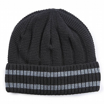 Verde 60-0015 Ανδρικός Σκούφος Beanie Μαύρο