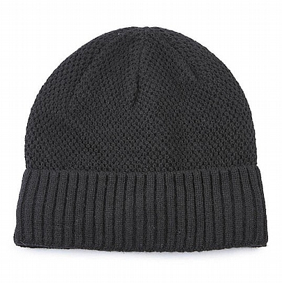 Verde 60-0017 Ανδρικός Σκούφος Beanie Μαύρο