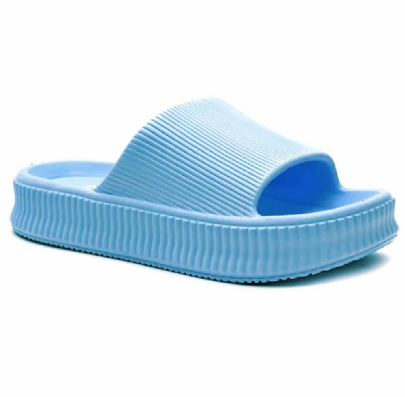 Mitsuko γυναικείες σαγιονάρες Soft με φάσα SA66435W Blue