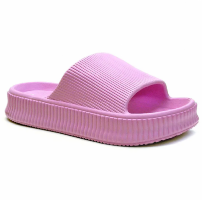 Mitsuko γυναικείες σαγιονάρες Soft με φάσα SA66435W Pink