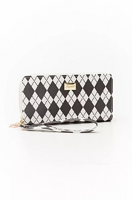 Fragola Wallet PC348 White Squares