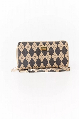 Fragola Wallet PC348 Beige Squares