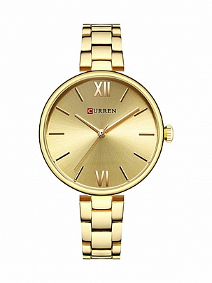 Curren Γυναικείο ρολόι 9017 Gold