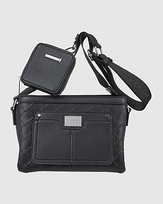 Προϊόν: Verde Γυναικεία Τσάντα Χιαστί 16-7963 Black Verde Γυναικεία Τσάντα Χιαστί 16-7963 Black