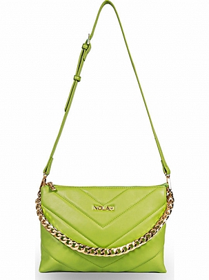 Προϊόν: Nolah Τσάντα ώμου & χιαστί Clio Light Green Nolah Τσάντα ώμου & χιαστί Clio Light Green