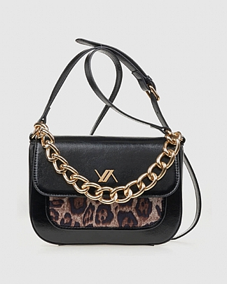 Προϊόν: Verde Γυναικεία Τσάντα Ώμου/Χιαστί 16-8139 Animal Print Black Verde Γυναικεία Τσάντα Ώμου/Χιαστί 16-8139 Animal Print Black