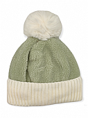 Verde 12-0262 Γυναικείος Pom Pom Beanie Πράσινος : 1