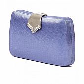 Clutch Με Περλες Blue : 2