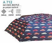 Ομπρέλα Xειροκίνητη & Aντιανεμική RAIN A712 Beetle Designs : 1