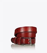 Axel Leather Belt Bordo : 1