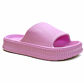 Mitsuko γυναικείες σαγιονάρες Soft με φάσα SA66435W Pink : 1