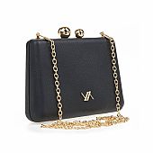 Verde Γυναικείο Τσαντάκι Βραδινό Clutch 01-1845 Black : 2