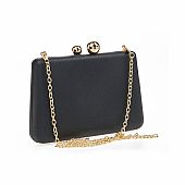 Verde Γυναικείο Τσαντάκι Βραδινό Clutch 01-1845 Black : 3