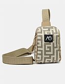 Χειροποίητη Γυναικεία Τσάντα Crossbody Ari Gorgio 78927 Beige : 1