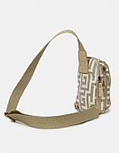 Χειροποίητη Γυναικεία Τσάντα Crossbody Ari Gorgio 78927 Beige : 2