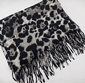 Πασμίνα-Εσάρπα Blended Cashmere 31764-B26 Grey Leopard : 1