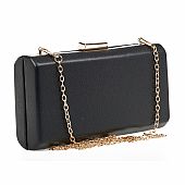 Verde Γυναικείο Τσαντάκι Βραδινό Clutch 01-1680 Black : 2