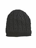 Verde 60-0001 Ανδρικός Σκούφος Beanie με Πλεξούδες Μαύρο : 2