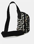 Χειροποίητη Γυναικεία Τσάντα Crossbody Ari Gorgio 78927 Black-White : 2